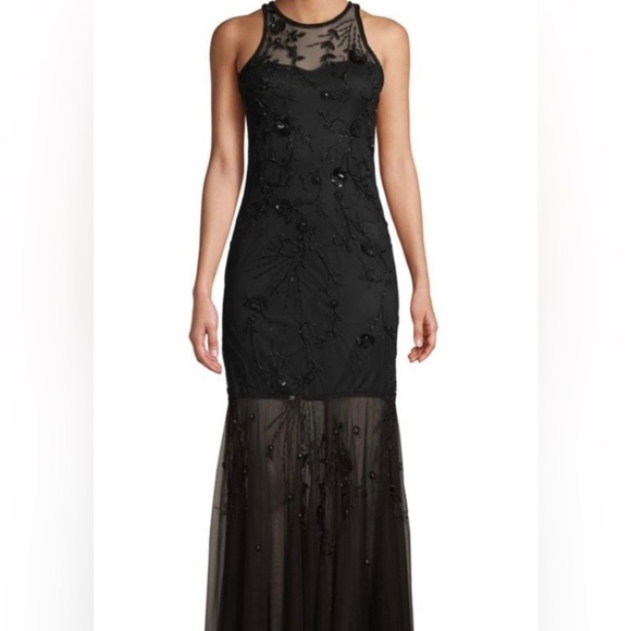 NWT Parker Black Formal Gown Size 0 - Picture 1 of 8